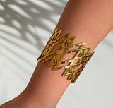 Logo Pattern Cuff