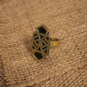 Patterned Design Ring